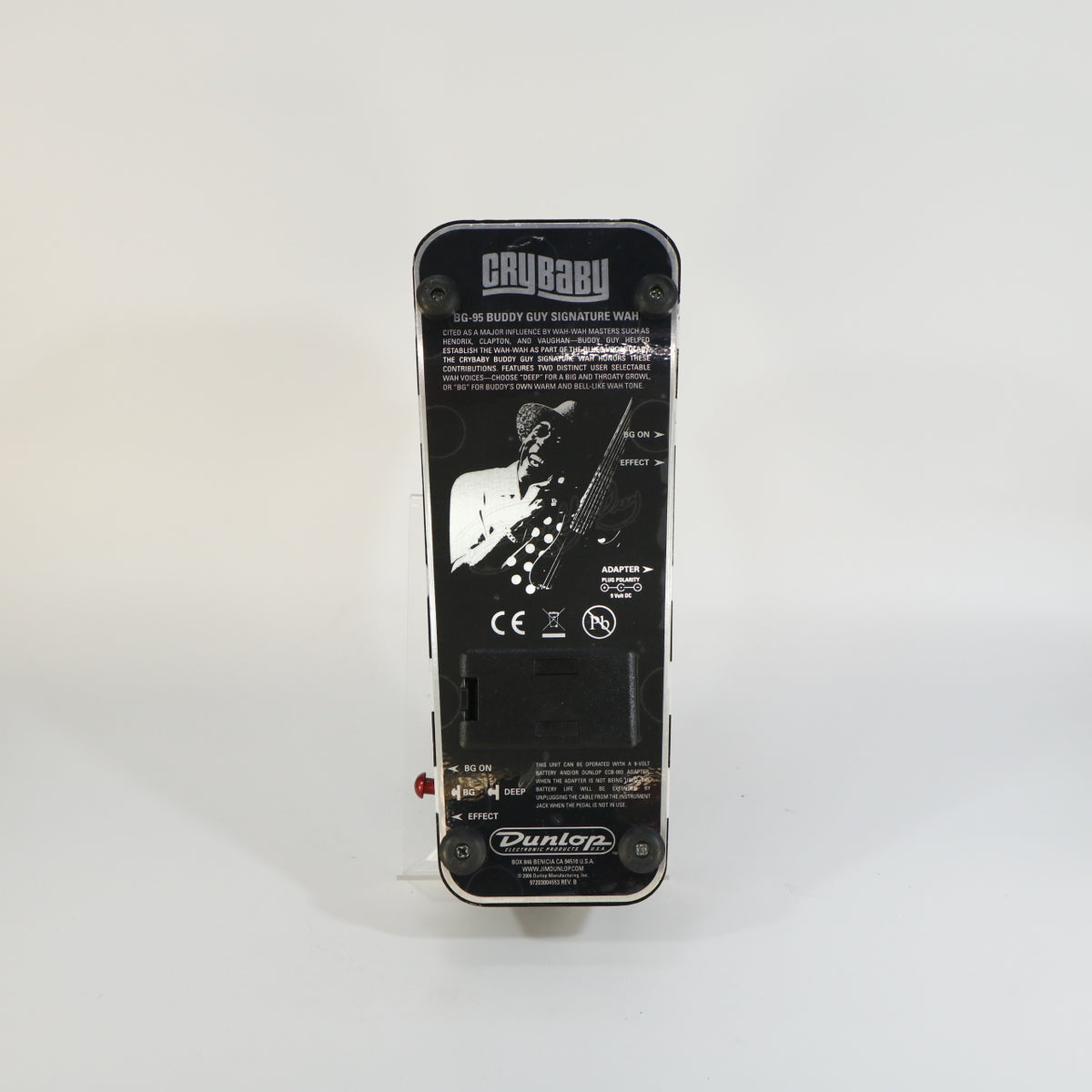 Dunlop BG-95 Buddy Guy Custom Crybaby Wah (incl. Box)