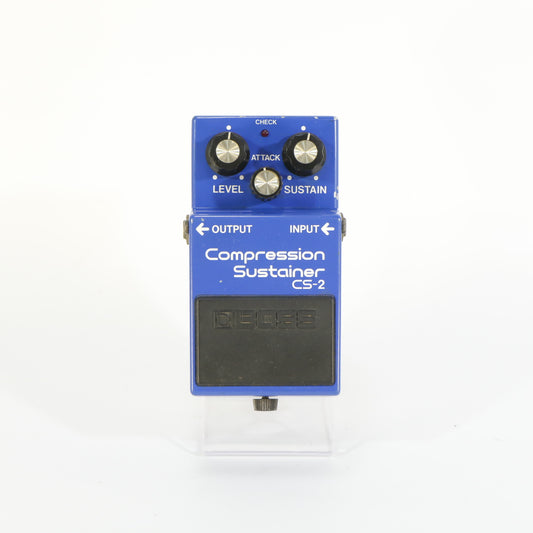 Boss CS-2 Compression sustainer compressor (black label, made in Japan, s/n 225500)
