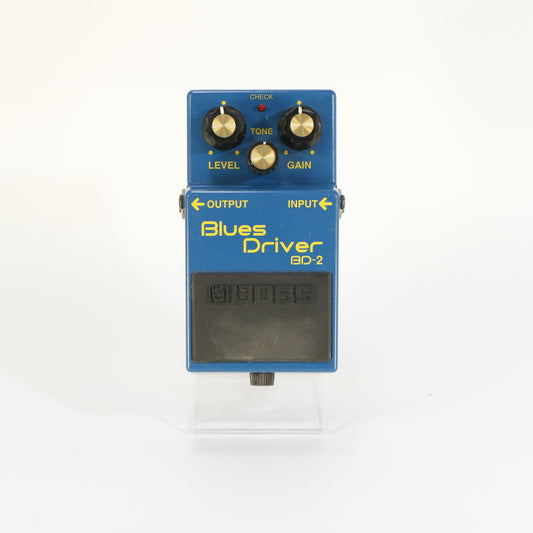 Boss BD-2 Blues Driver (silver label, made in Taiwan, s/n UW23070)