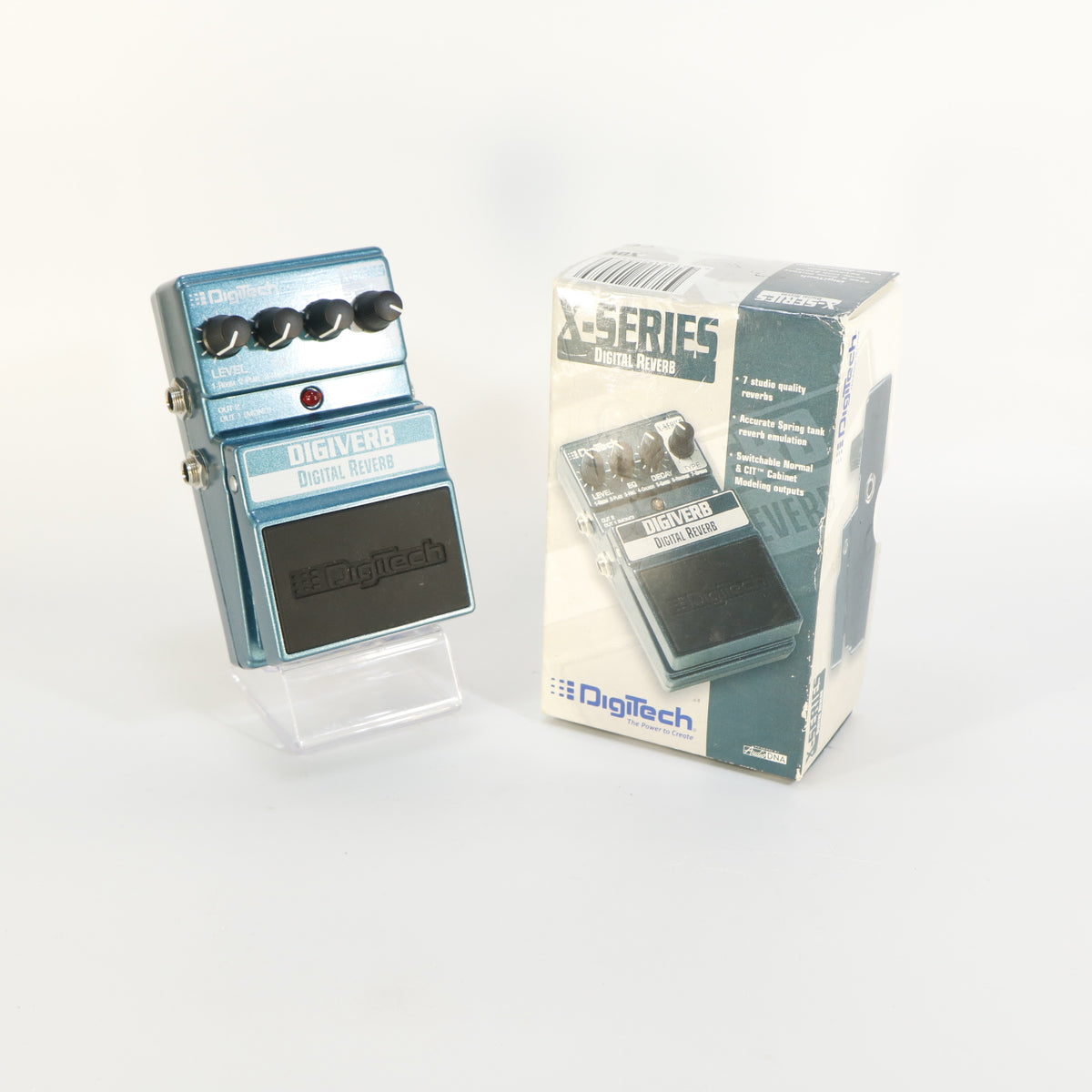 Digitech Digiverb Digital Reverb X Series (Incl. Box & Booklets)