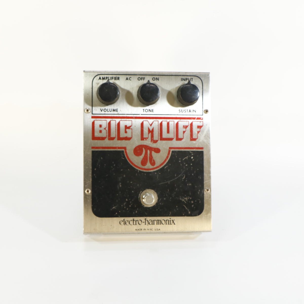 EHX Big muff V4 dual op-amp version UA741TC  pcb EH1322 (vintage, 1978, made in USA)