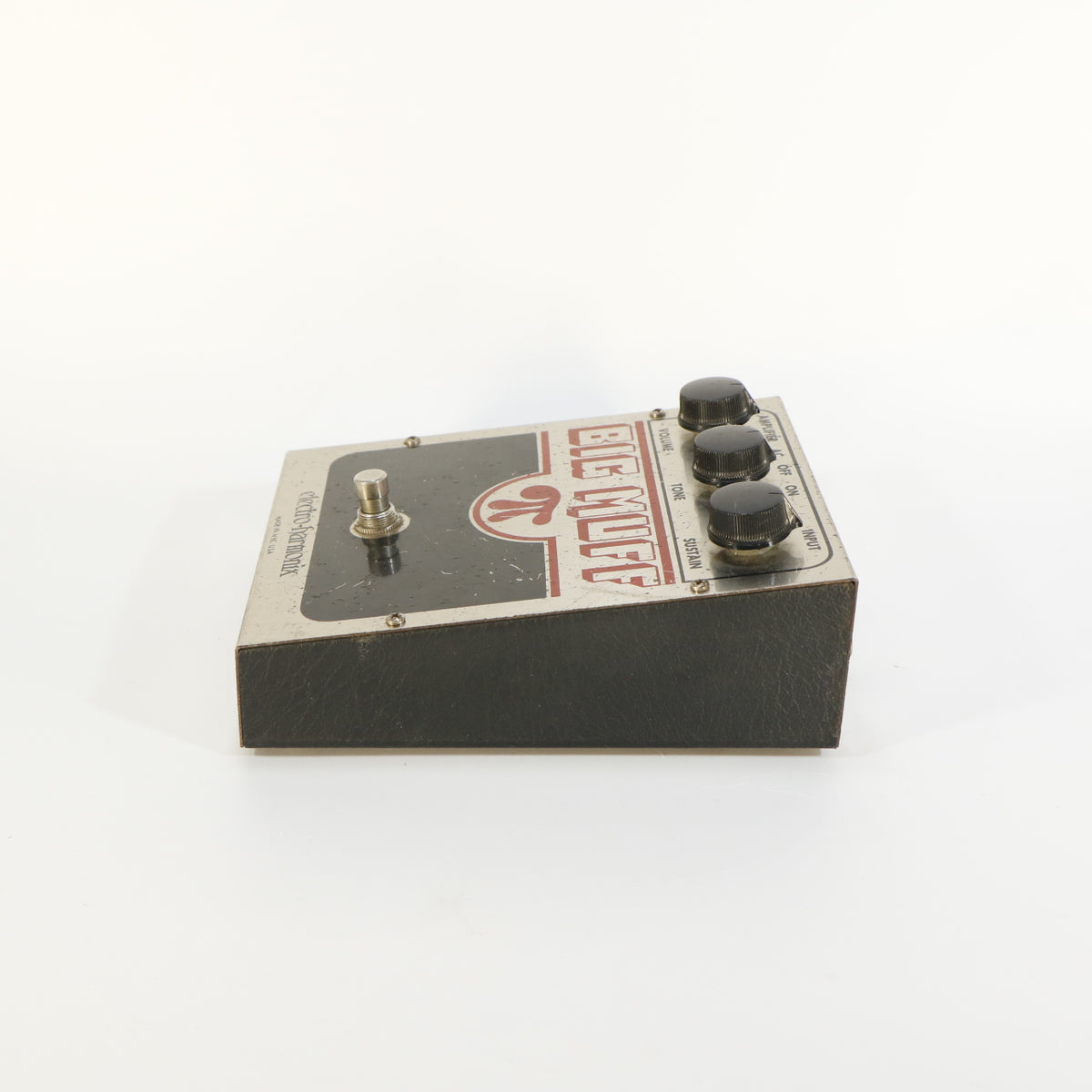 EHX Big muff V4 dual op-amp version UA741TC  pcb EH1322 (vintage, 1978, made in USA)