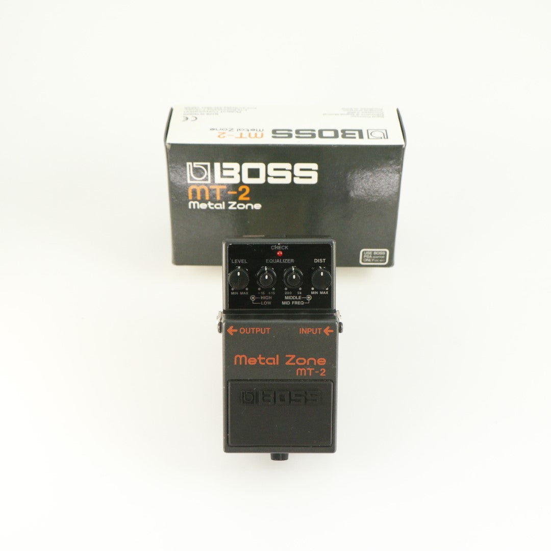 Boss MT-2 Metal Zone Distortion (s/n OU89103, Made in Taiwan)