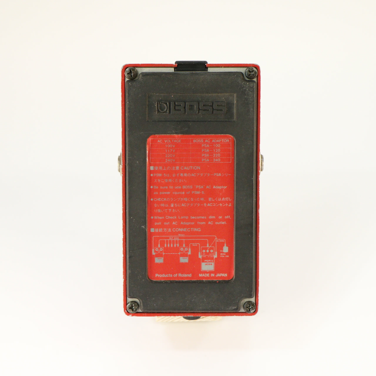 BOSS PSM-5 CENTAUR風バッファ P to P mod BOSS PSM-5 CENTAUR風バッファ P to P mod Boss PSM-5 Power Supply &