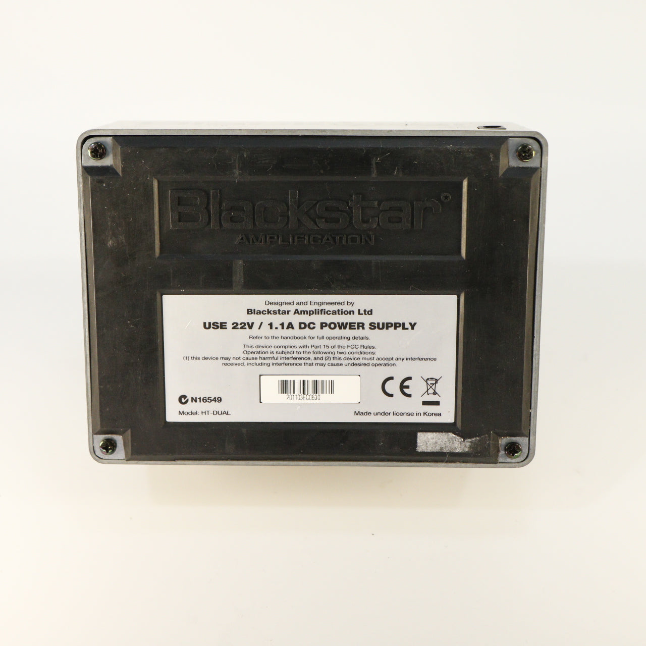 Blackstar HT Dual Valve Distortion (with 22v EU Adapter)