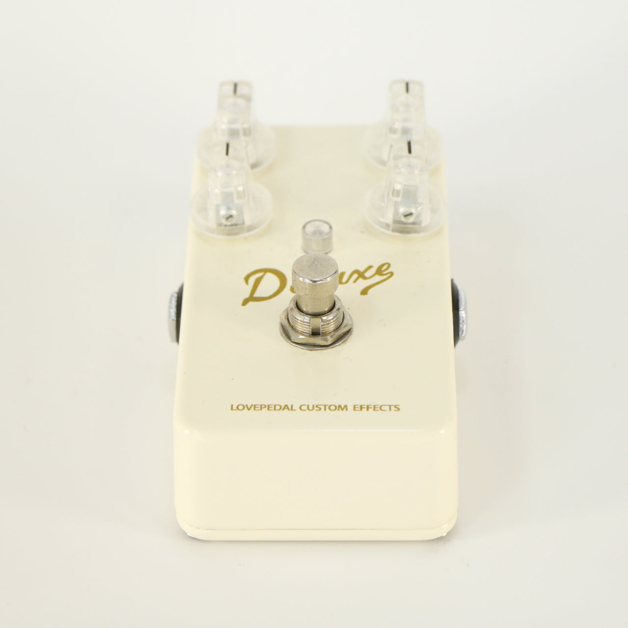 Lovepedal Custom Effects Deluxe Overdrive / Preamp (Brownface, Cream Enclosure)