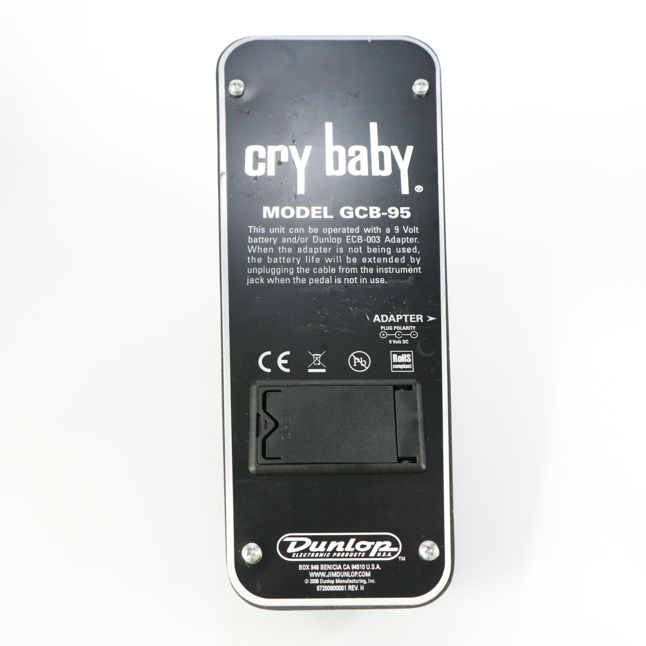 Dunlop Crybaby GCB-95 (s/n AB26U757)