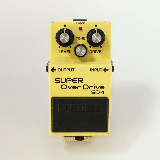 Boss SD-1 Super OverDrive (s/n B950924, Black Label, Made in Taiwan)
