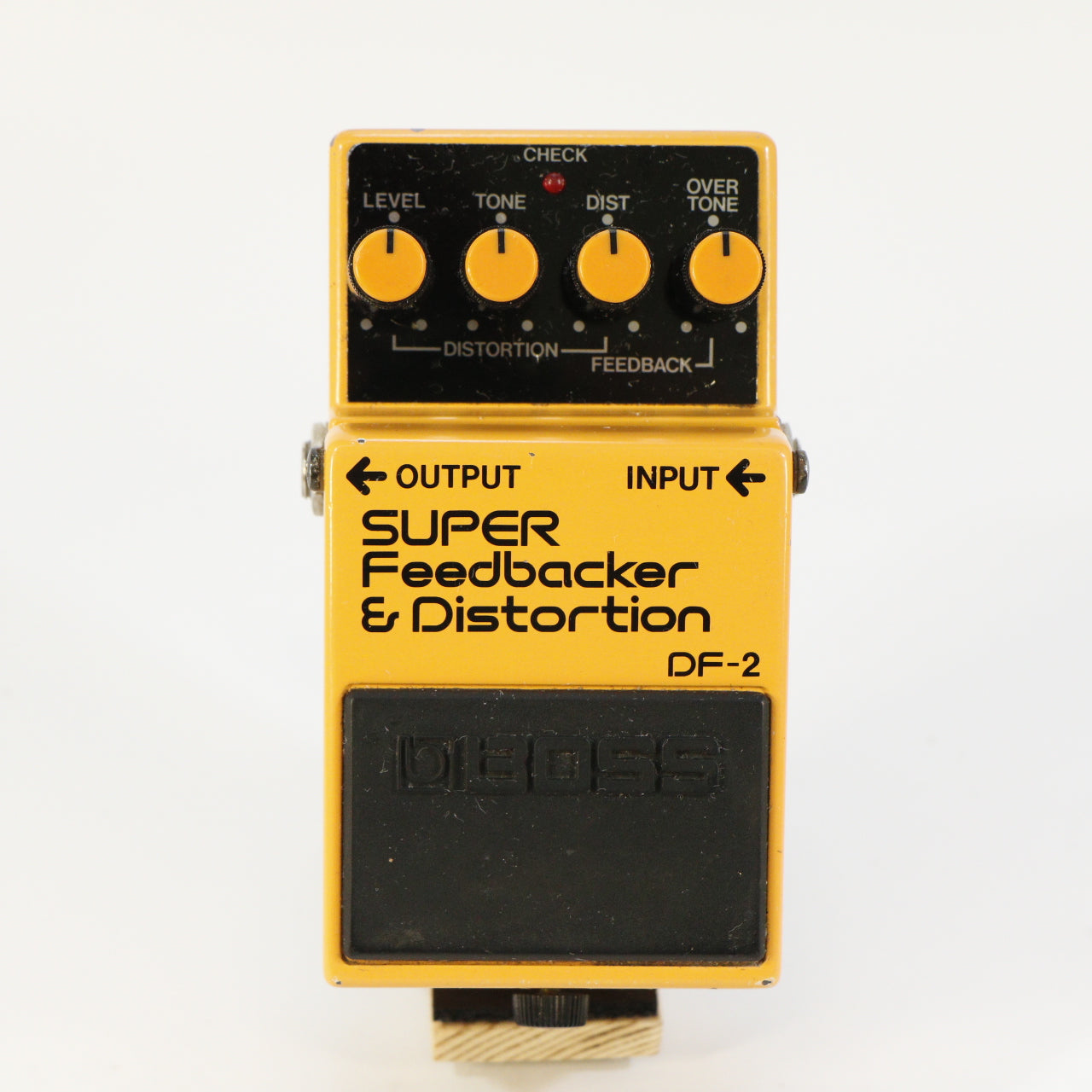 Boss DF-2 Super Feedbacker / Distortion (s/n 677200, Black Label, Made in Japan)