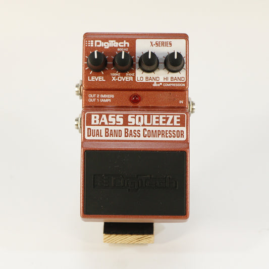 Digitech Bass Squeeze Dual Band Bass Compressor