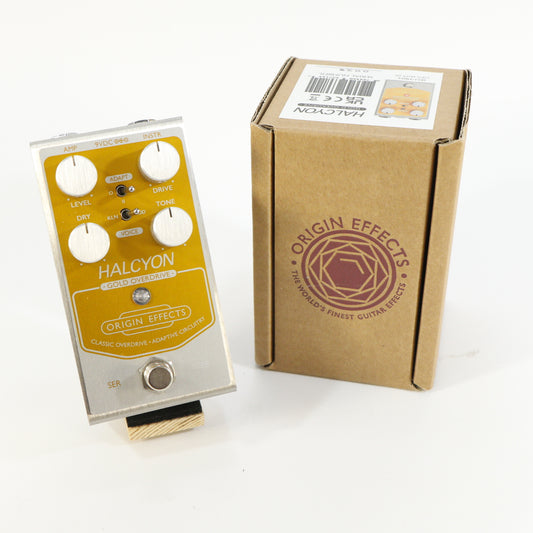 Origin Effects Halcyon Gold Overdrive (s/n 0028)