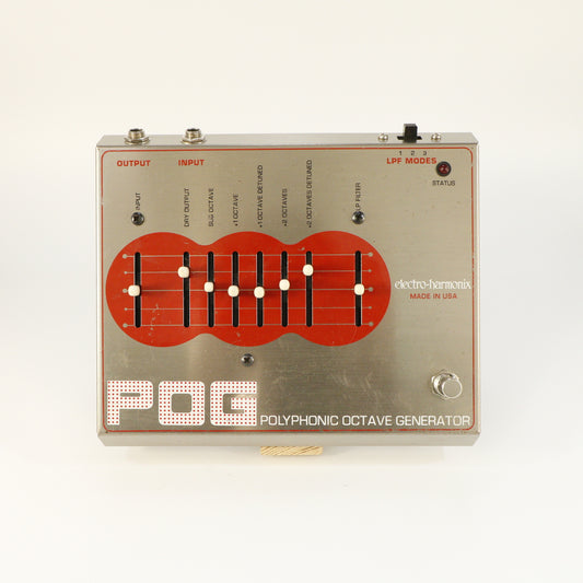 Electro-Harmonix POG Polyphonic Octave Generator MK1 (Modded for Regular 18V)