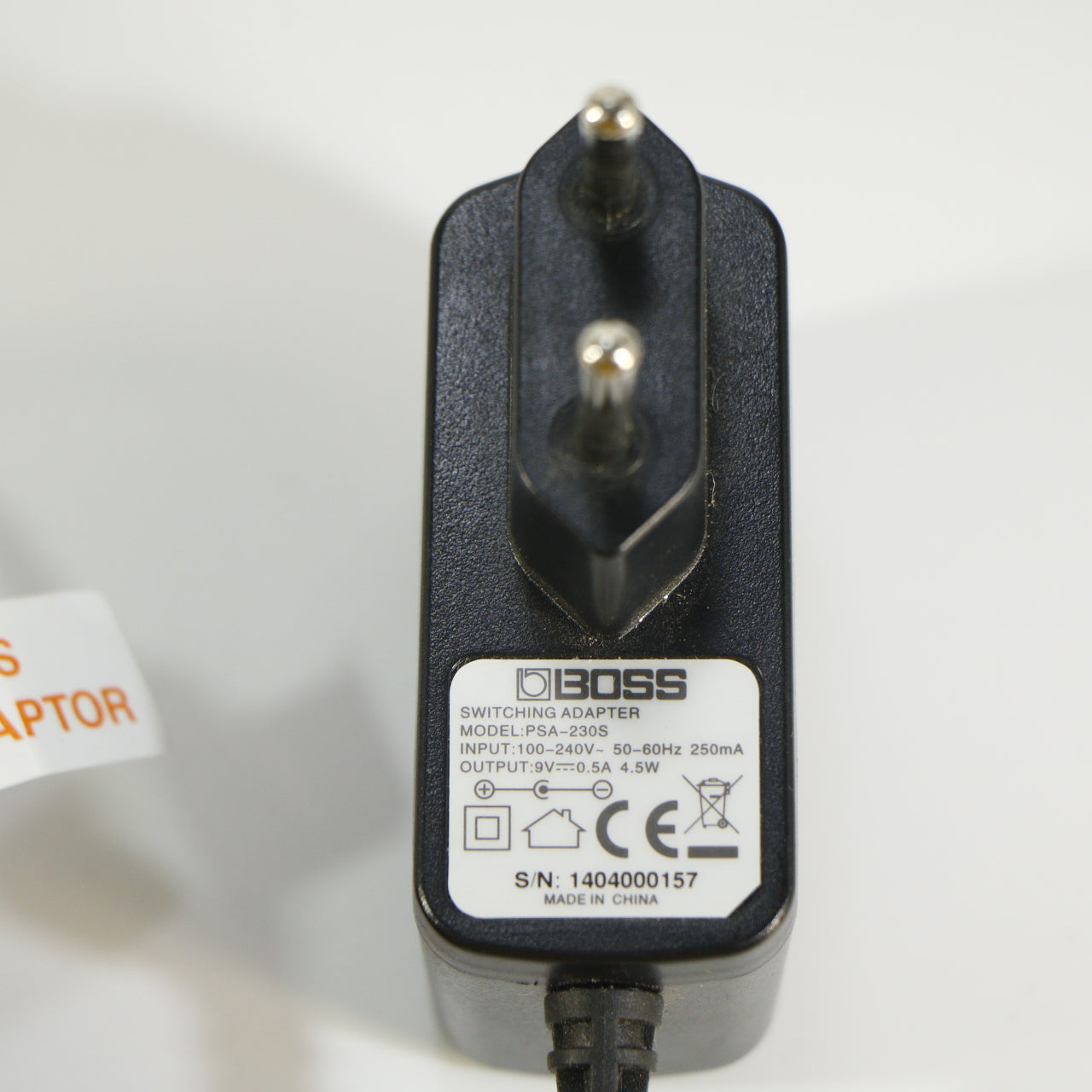 Boss PSA-230S 9V 500mA adapter