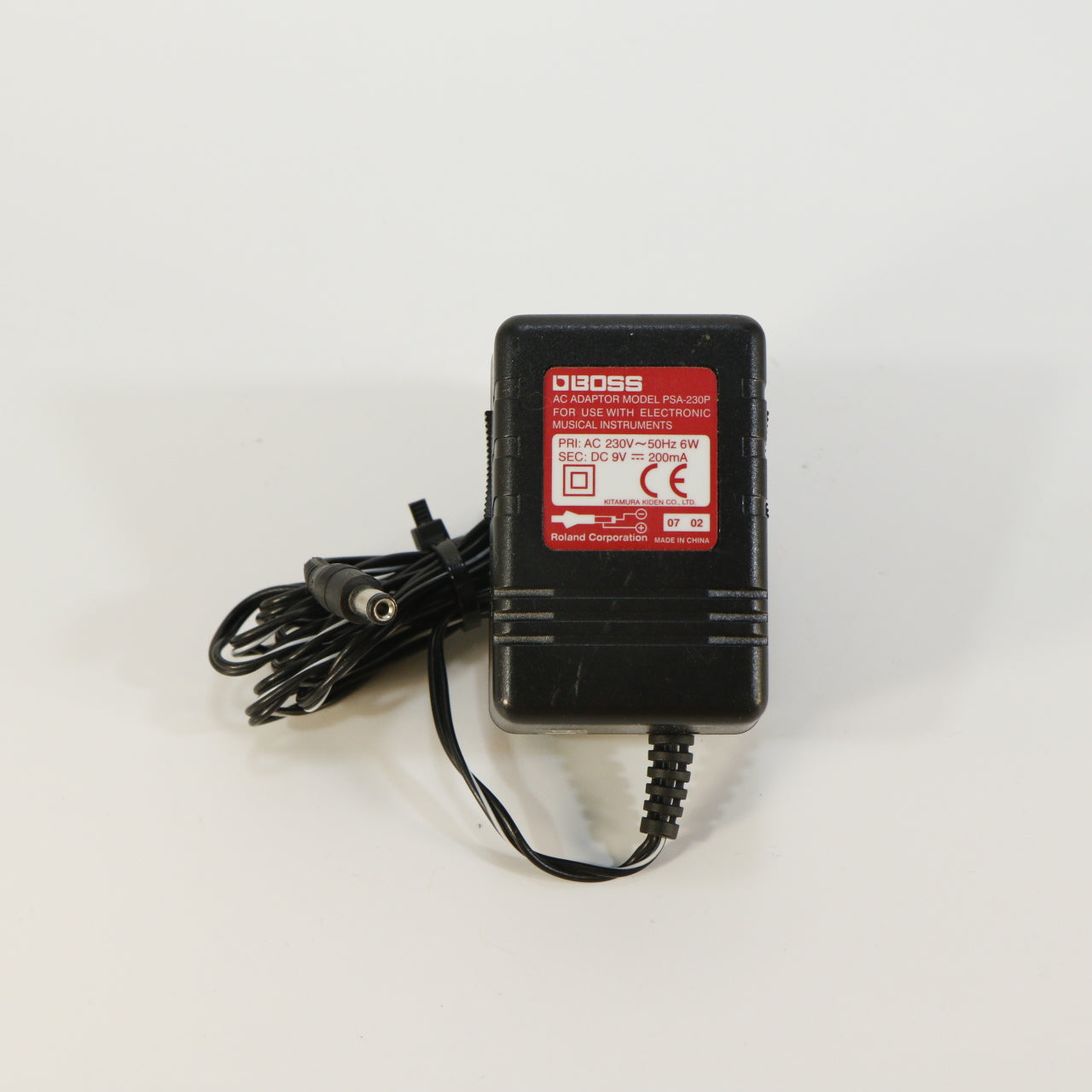 Boss PSA-230P 9V 200mA adapter