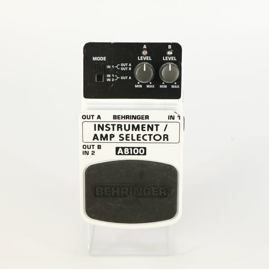 Behringer AB100 Instrument / Amp Selector