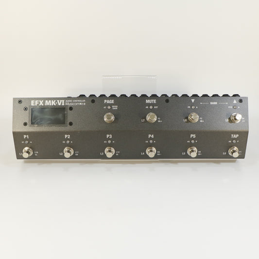 MusicomLAB EFX MK VI Audio Controller Programmable Footswitch (Made in Korea)