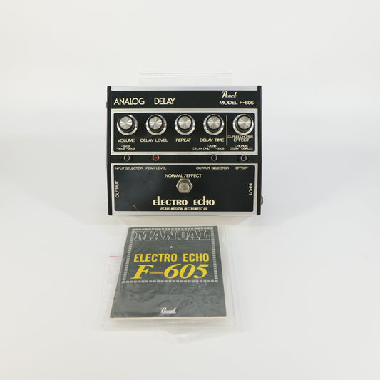 Pearl F-605 Electro Echo Analog Delay / Chorus / Duplex (s/n 504675, Vintage, Made in Japan)