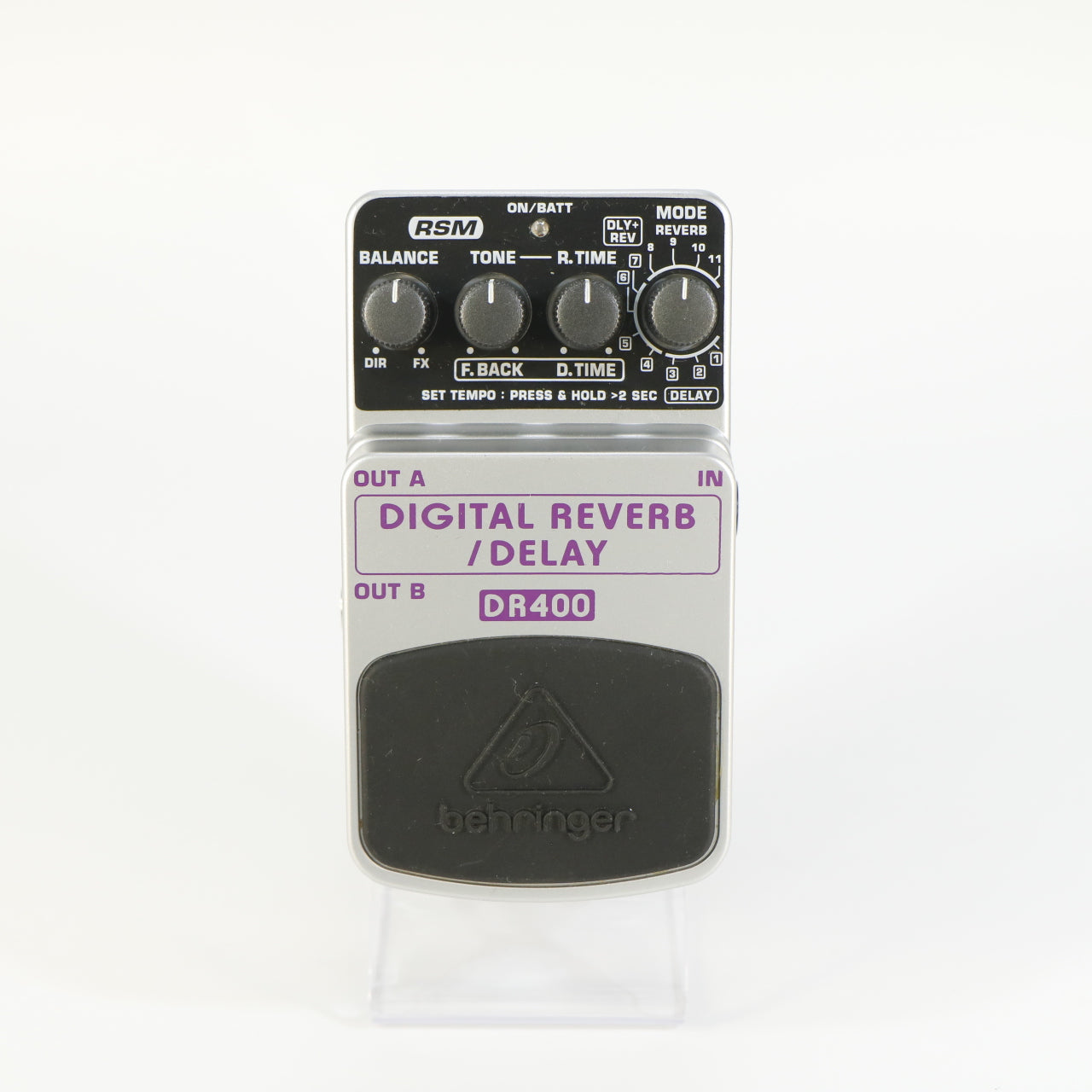 Behringer DR400 Digital Reverb / Delay (Boss RV-3 Clone)