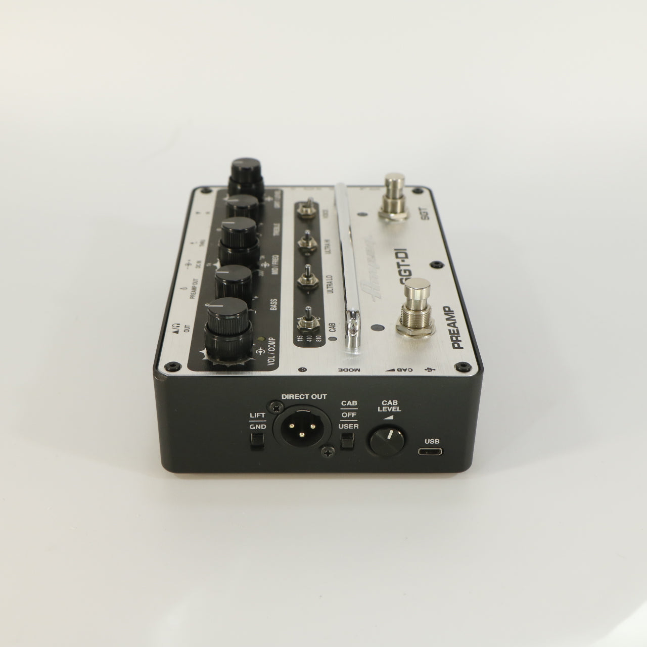 Ampeg SGT-DI Bass Preamp / DI (incl. Adapter)