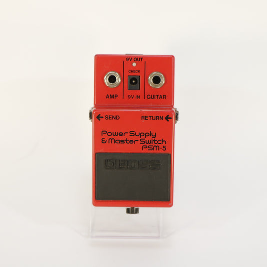 Boss PSM-5 Power Supply & Master Switch (BJ54370, Red Label, Made in Taiwan)
