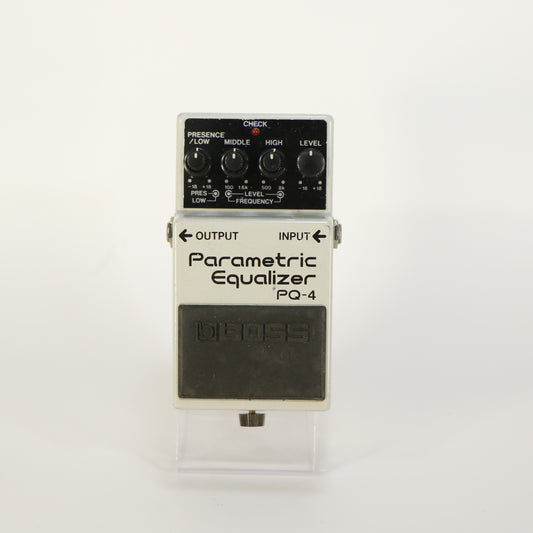 Boss PQ-4 Parametric Equalizer (Silver Label, Made in Taiwan)