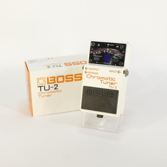 Boss TU-2 Chromatic Tuner (s/n MP87939, Gray Label, Made in Taiwan)