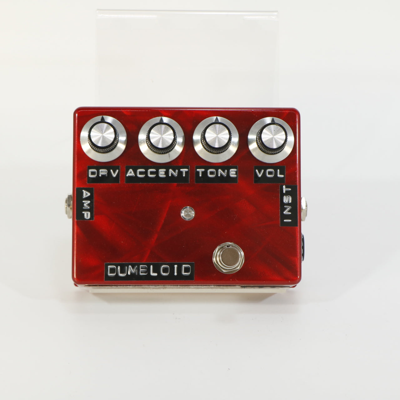 Shin's Music Dumbloid Red Scratch Custom Preamp Drive Pedal (s/n 1779, In Box, Handmade in Japan)