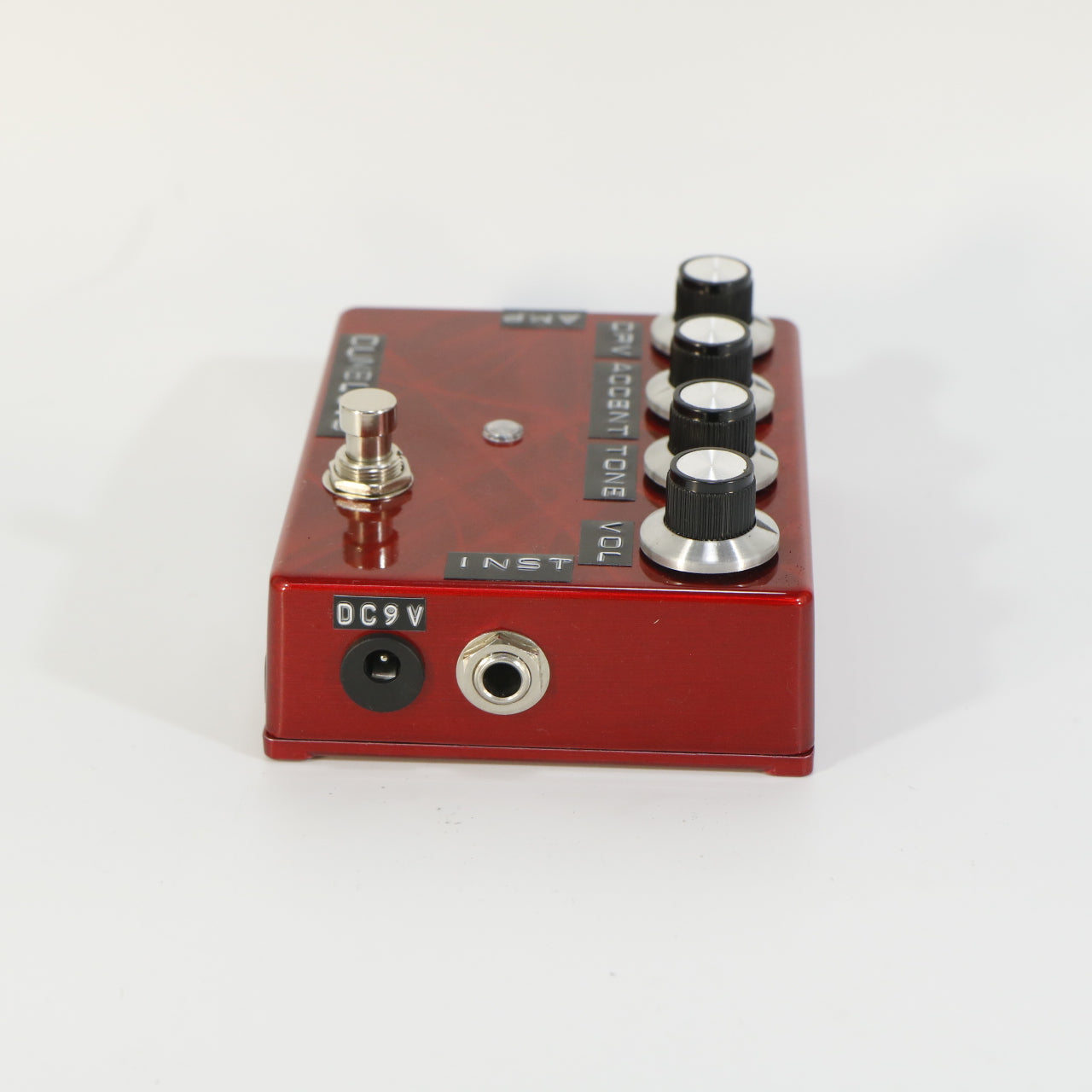 Shin's Music Dumbloid Red Scratch Custom Preamp Drive Pedal (s/n 1779, In Box, Handmade in Japan)