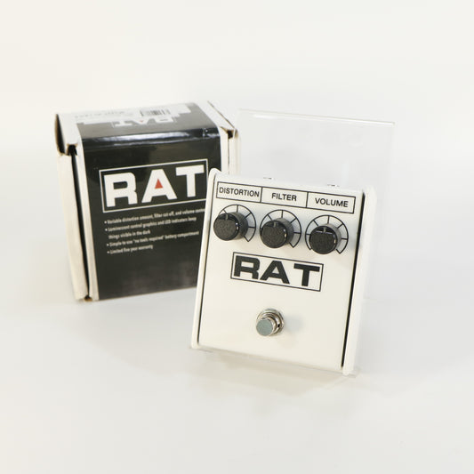 ProCo RAT2 Distortion (s/n RT-405962, White, Ikebe 40th Anniversary Limited Edition, Mint in Box)