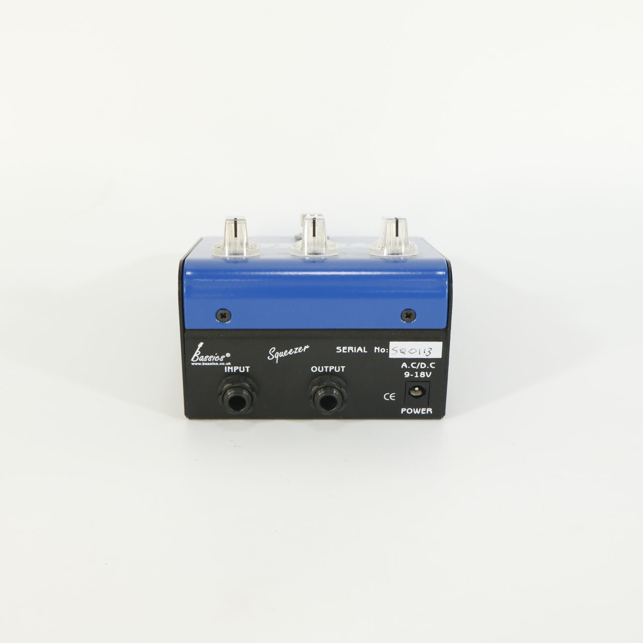 Bassics Squeezer Compressor (s/n SQ0113, in Box, Made in England)