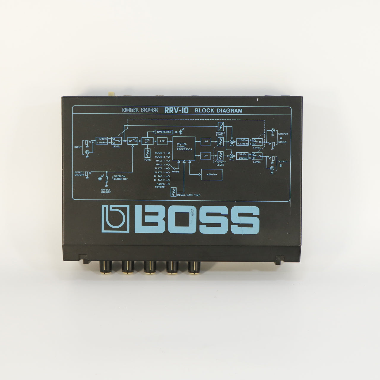Boss RRV-10 Digital Reverb (Made in Japan)