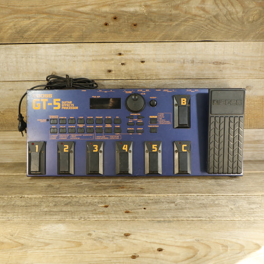 Boss GT-5 Guitar Effects Processor Multi-Effect (s/n CL51377, Made in Japan)