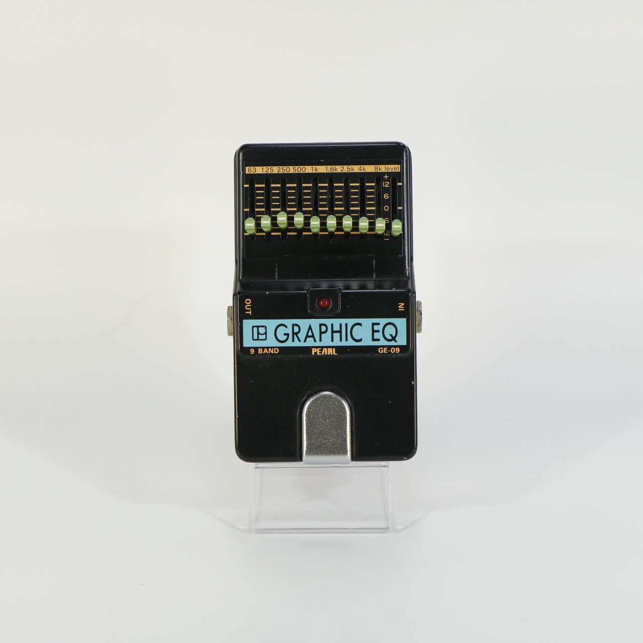 Pearl GE-09 9 Band Graphic EQ (s/n 901896, Made in Japan)