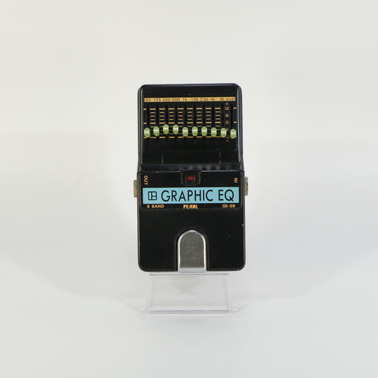 Pearl GE-09 9 Band Graphic EQ (s/n 901896, Made in Japan)