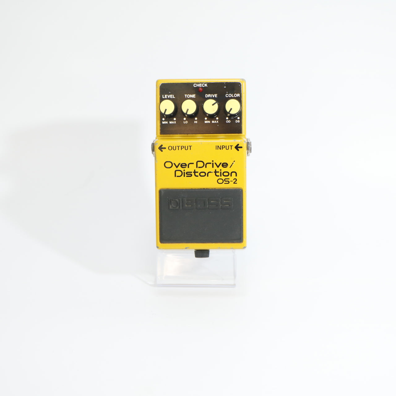 Boss OS-2 Overdrive / Distortion (s/n EE25558, Silver Label Made in Taiwan)