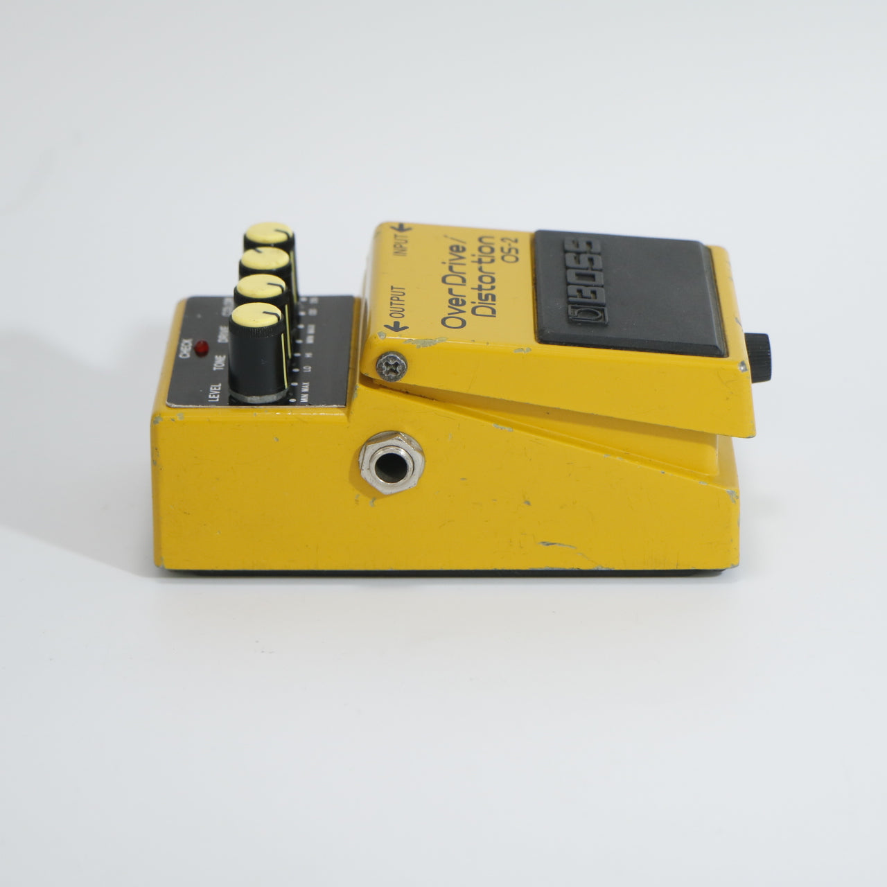 Boss OS-2 Overdrive / Distortion (s/n EE25558, Silver Label Made in Taiwan)