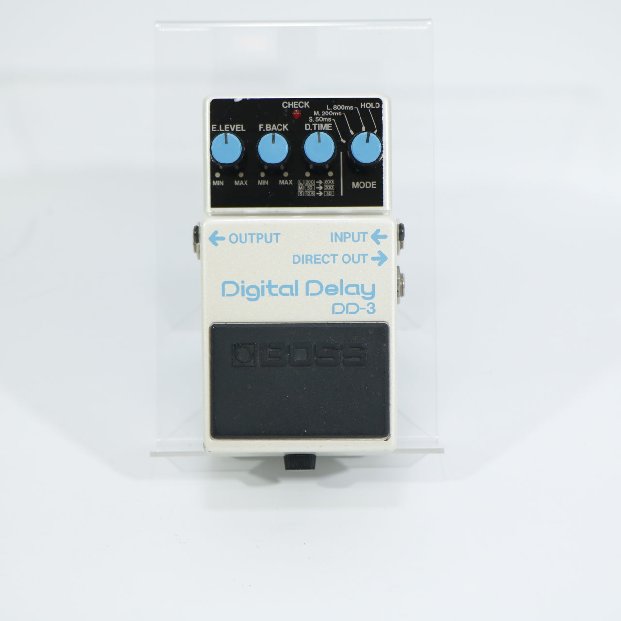Boss DD-3 Digital Delay (s/n H975505, Long Chip Made in Japan, Blue Label)