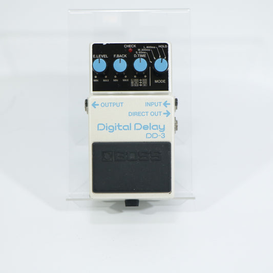Boss DD-3 Digital Delay (s/n H975505, Long Chip Made in Japan, Blue Label)