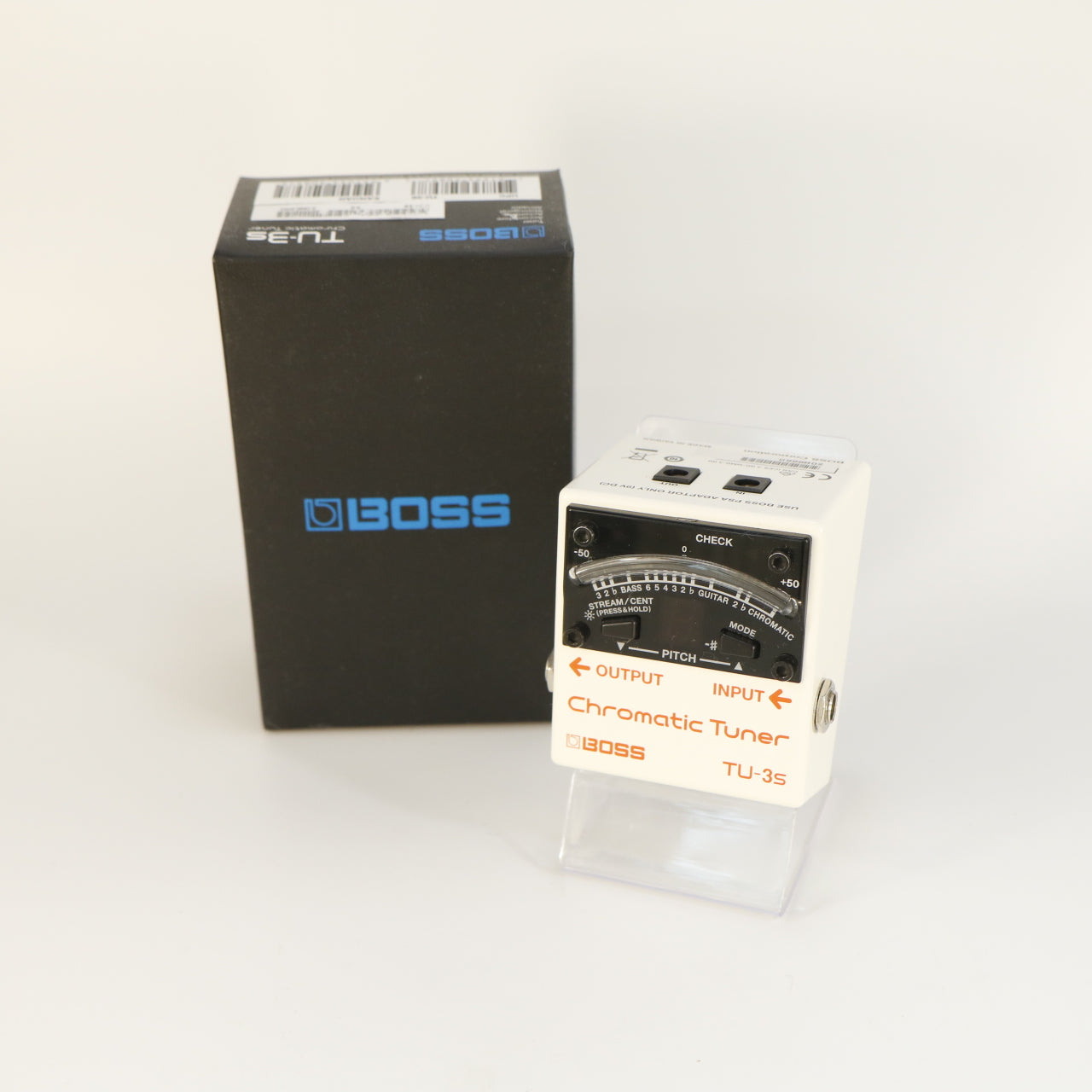 Boss TU-3s Chromatic Tuner (s/n Z0H6660, Made in Taiwan, incl. Box)
