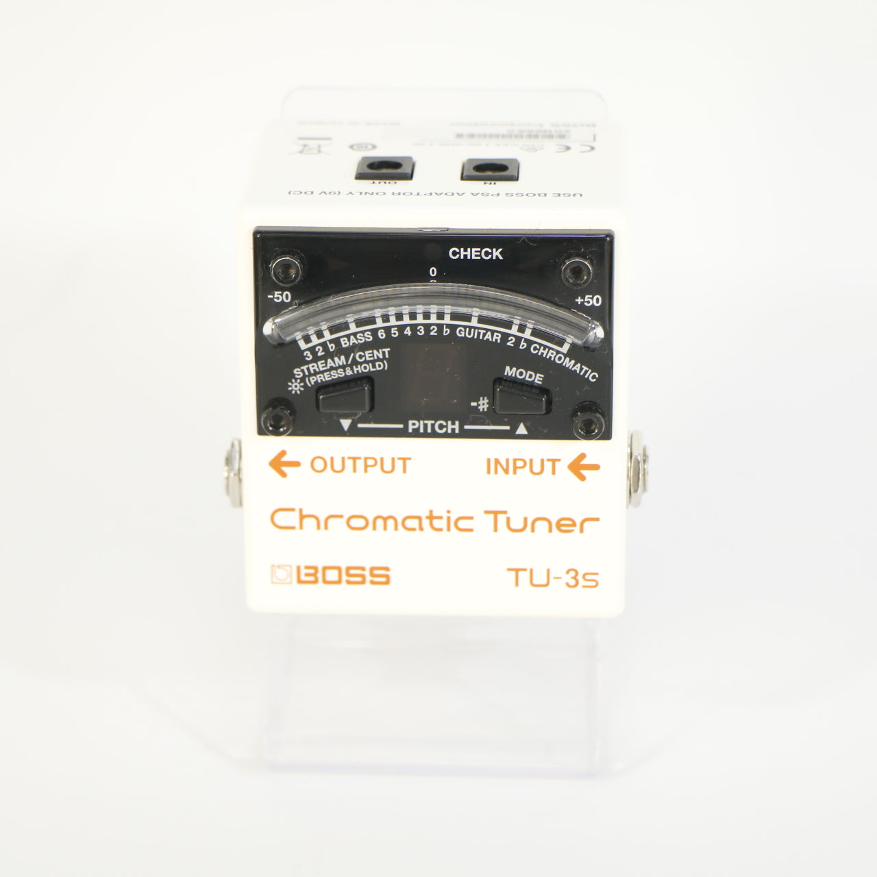 Boss TU-3s Chromatic Tuner (s/n Z0H6660, Made in Taiwan, incl. Box)