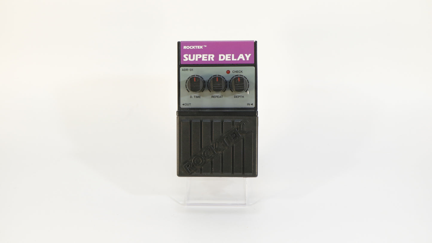 Rockteck ADR-01 Super Delay In Box With Manual (Vintage, MN3205 Chipset)