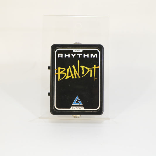 Lueken Innovations Rhythm Bandit Guitar Isolation Unit (s/n 1JRB1XHQ2400C, Yellow Letters, Vintage, Made in USA)