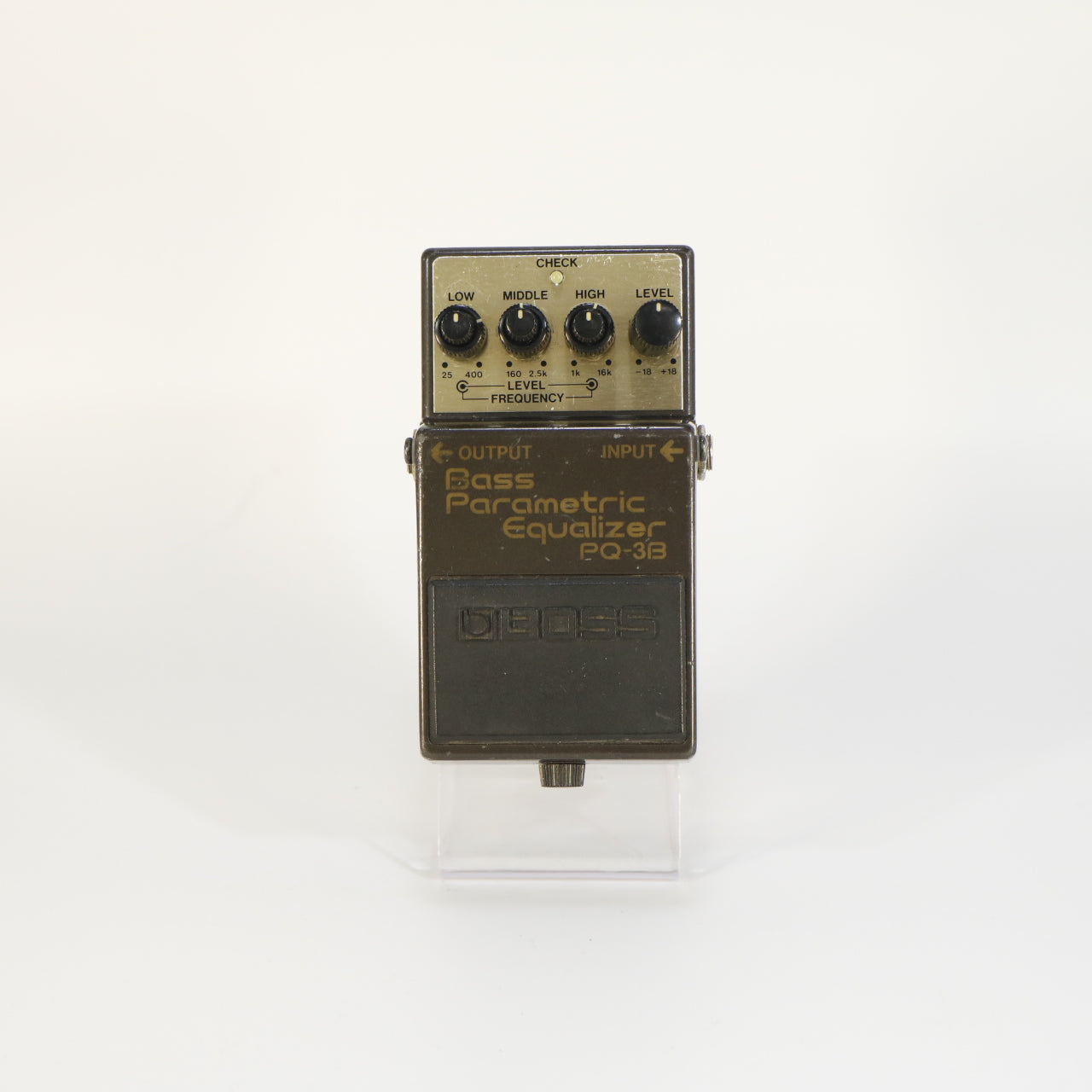 Boss PQ-3B Bass Parametric Equalizer Modded Studio Quality (s/n AN06250 Made In Taiwan)