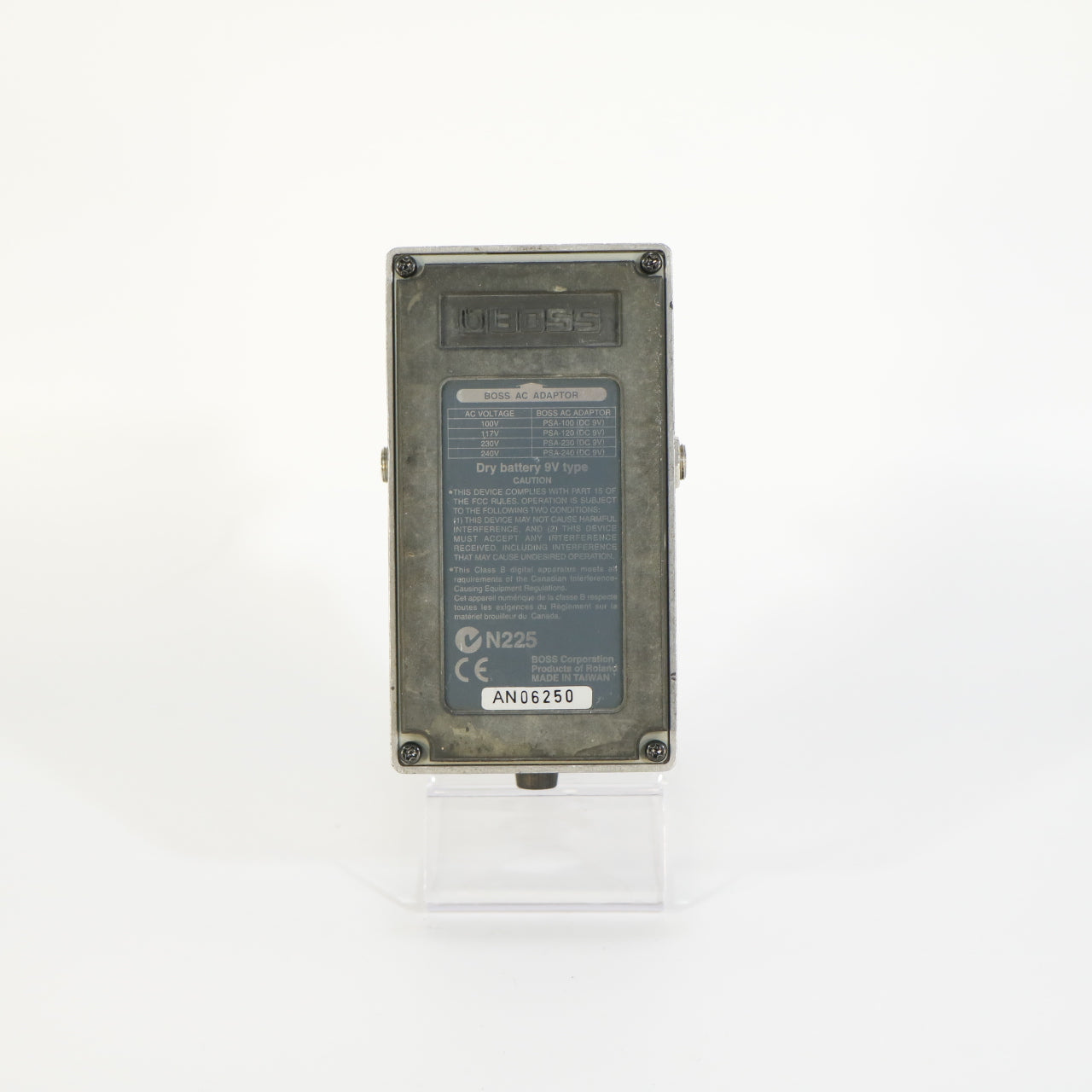 Boss PQ-3B Bass Parametric Equalizer Modded Studio Quality (s/n AN06250 Made In Taiwan)