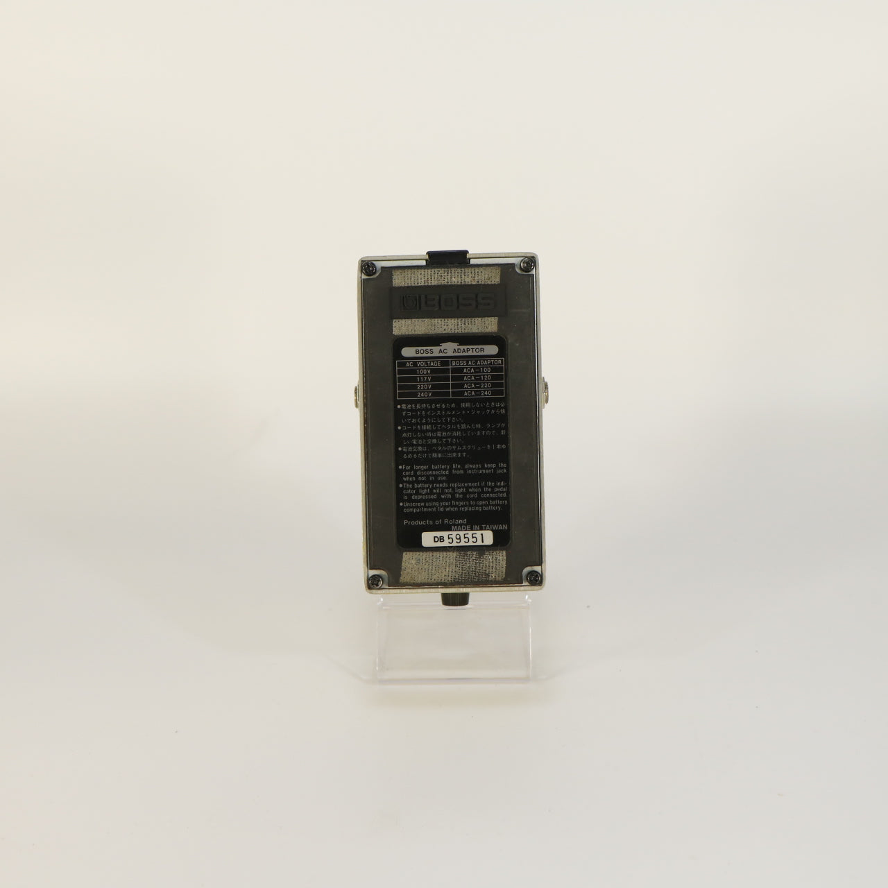 Boss OD-2 Turbo Overdrive Modded Studio Quality (Made In Taiwan, Black Label, s/n DB59551)