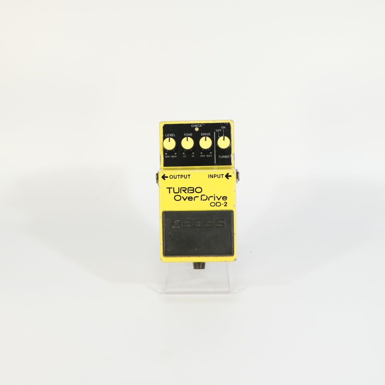 Boss OD-2 Turbo overdrive modded studio quality (made in Taiwan, black label, s/n CA95707)