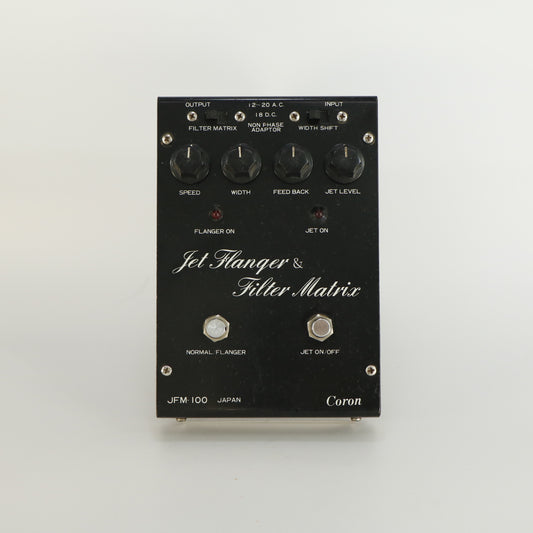 Coron JFM-100 Jet Flanger & Filter Matrix (Vintage, Reticon SAD1024 Chip, Made In Japan)