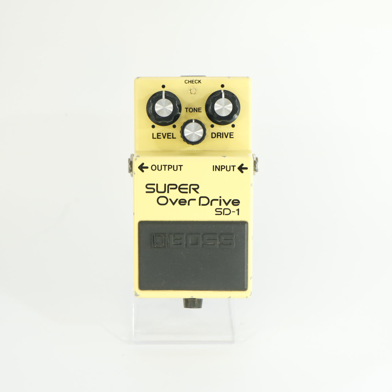 Boss SD-1 Super Overdrive (Modded Studio Quality, s/n DB92361, Black Label, Made in Taiwan)