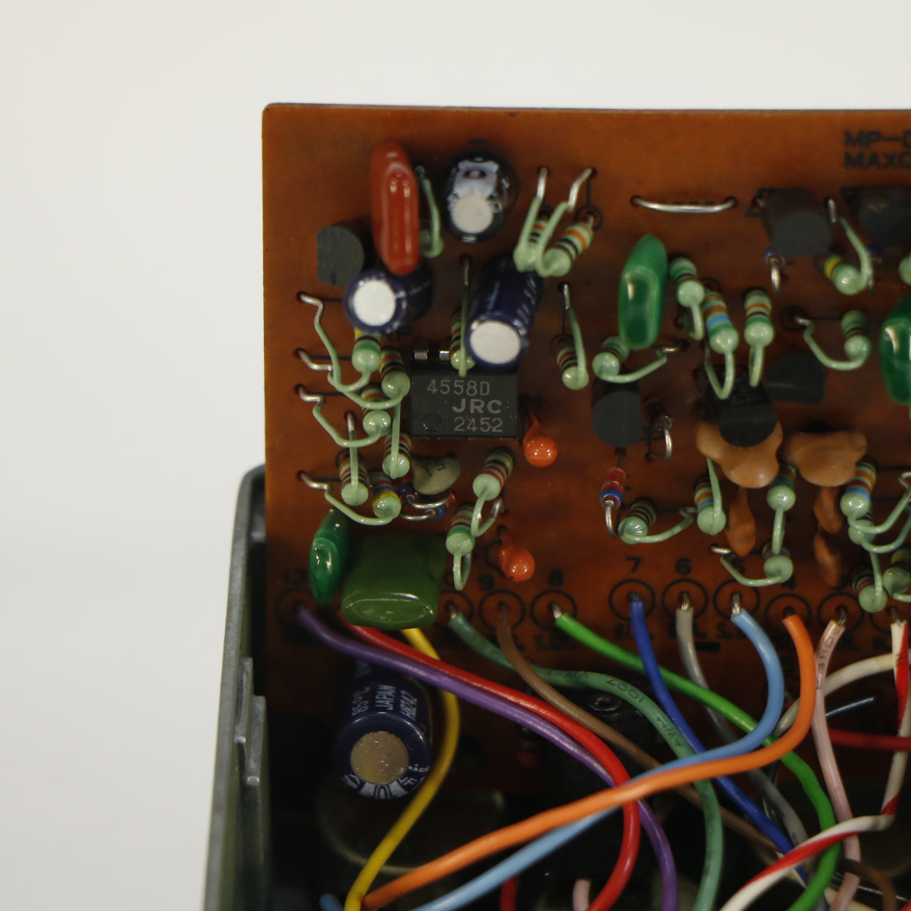 Ibanez TS9 Tube Screamer Overdrive (s/n 265550, Vintage, Original JRC4558D-Chip, Made in Japan, inkl. Box und Handbuch)