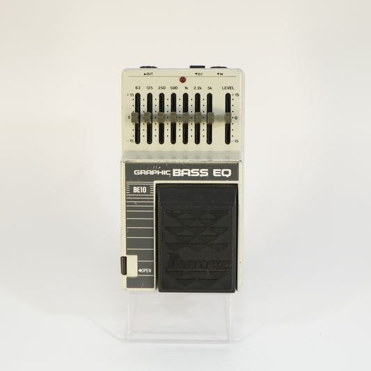 Ibanez BE10 Graphic Bass EQ Equalizer (vintage, s/n 134221, black label, Made in Japan)